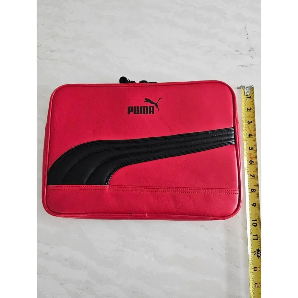 Puma Red and Black Protective Laptop Sleeve